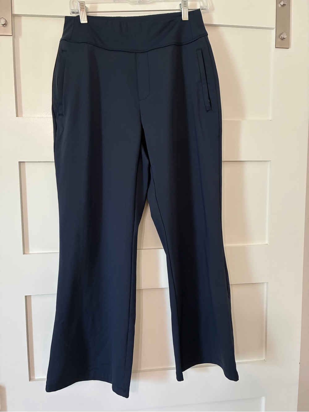 HALARA Navy Flare Leg Active Pants